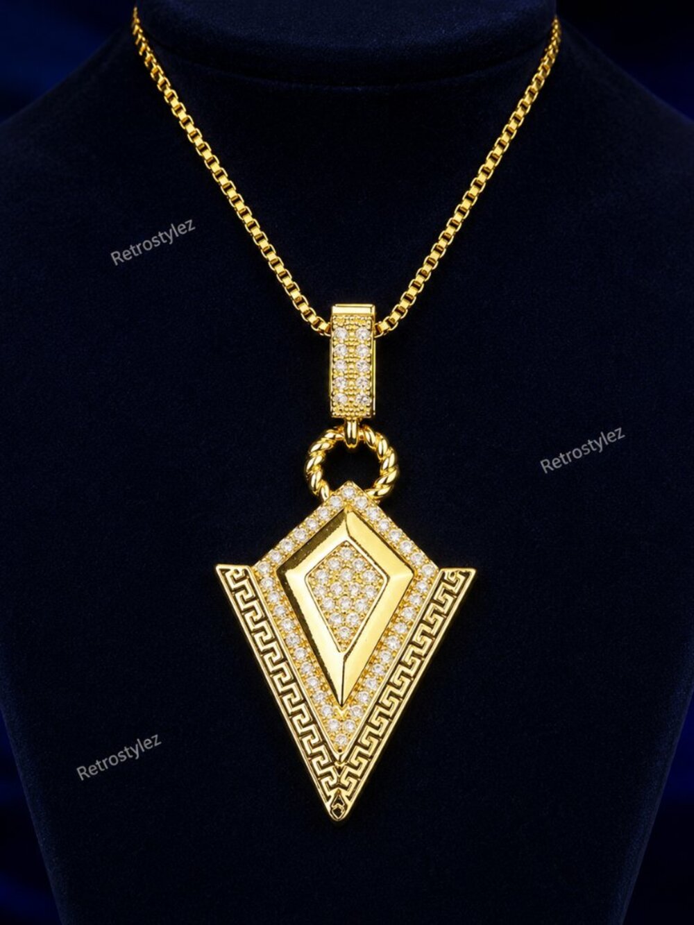 14K Gold Womens 2ct Diamond Pendant Necklace Ladies New 14 Karat Silver Jewelry